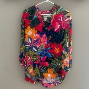 Nic+Zoe Floral Top - Multicolor